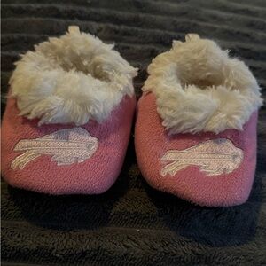 Pink Fuzzy Kids Shoes